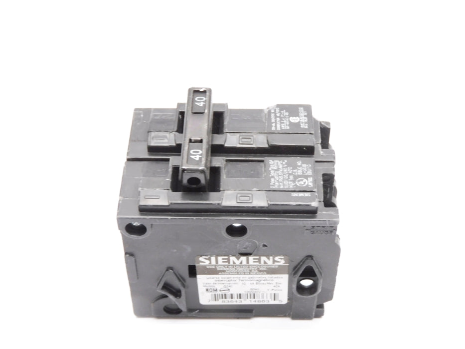 SIEMENS Q240 40A 120/240V (AS PICTURED) UNMP