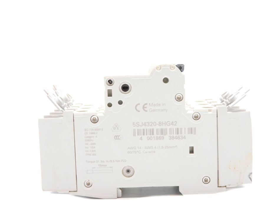 SIEMENS 5SJ4320-8HG42 20A 400V (AS PICTURED) NSNP