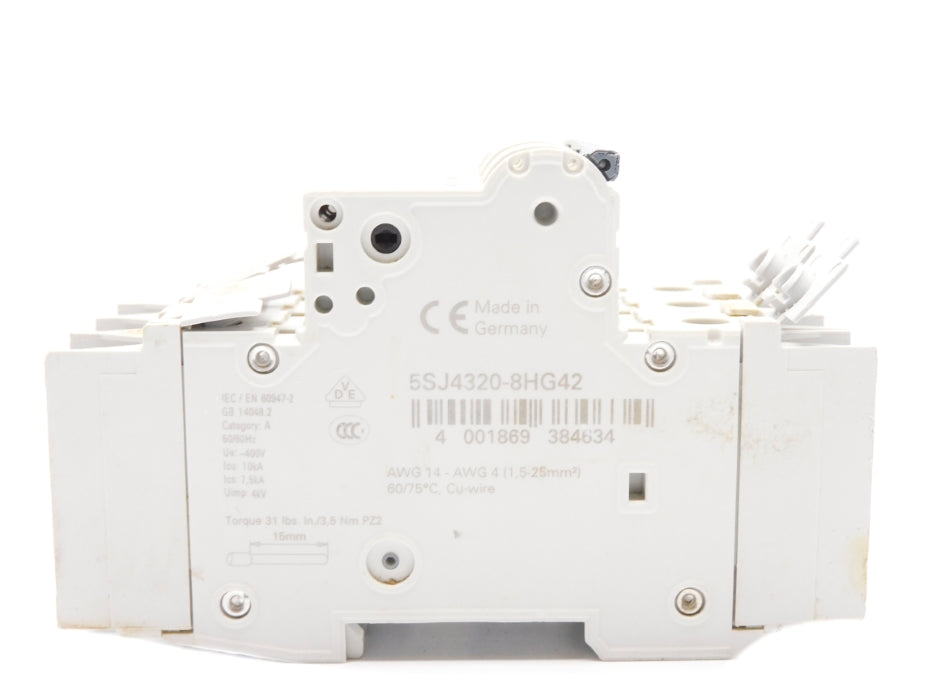 SIEMENS 5SJ4320-8HG42 20A 400V (AS PICTURED) UNMP