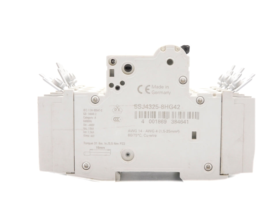 SIEMENS 5SJ4325-8HG42 25A 400V NSNP