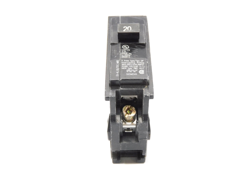 SIEMENS Q120 20A 120/240V (AS PICTURED) UNMP