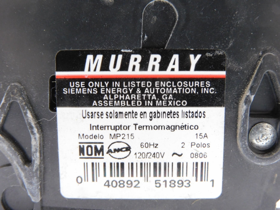 MURRAY MP215 15A 120/240V UNMP