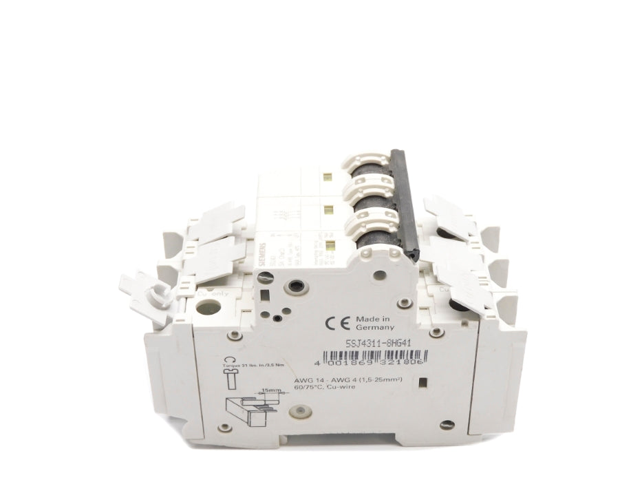 SIEMENS 5SJ4311-8HG41 5A 240VAC/125VDC NSNP