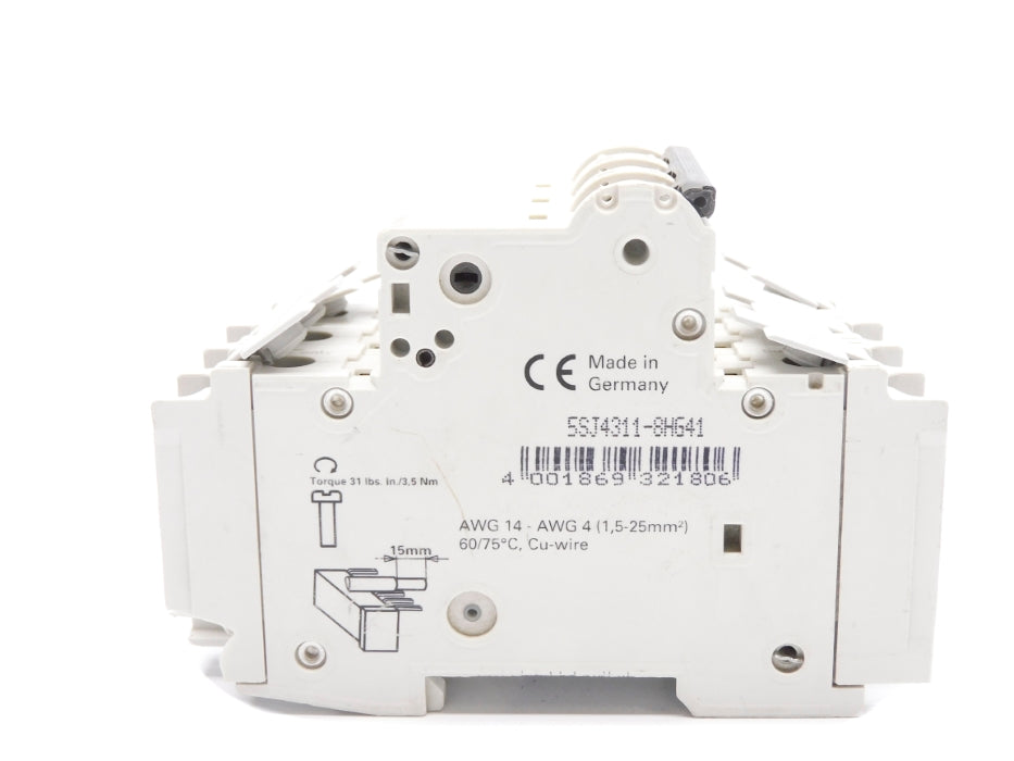 SIEMENS 5SJ4311-8HG41 5A 240VAC/125VDC NSNP