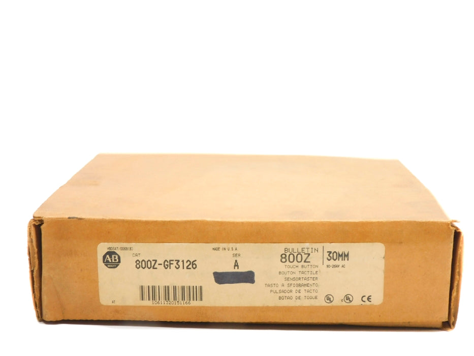 ALLEN BRADLEY 800Z-GF3126 SER. A (BR/WH) NSMP