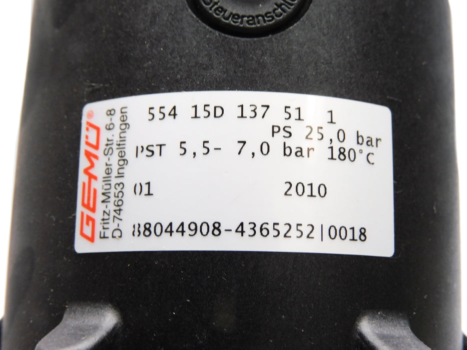 GEMU 55415D137511 88044908 1/2" NSMP