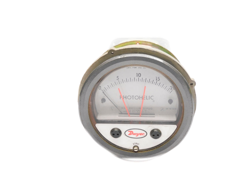 DWYER 3220C 35PSI 0-20" UNMP