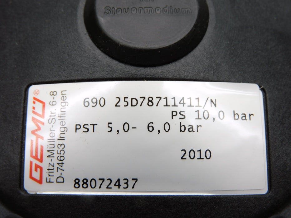 GEMU 69025D78711411/N 88072437 NSMP