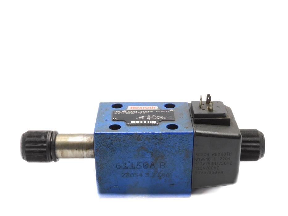 REXROTH 4WE10T33/CW110N9K4 R900538986 110/120V (AS PICTURED) UNMP