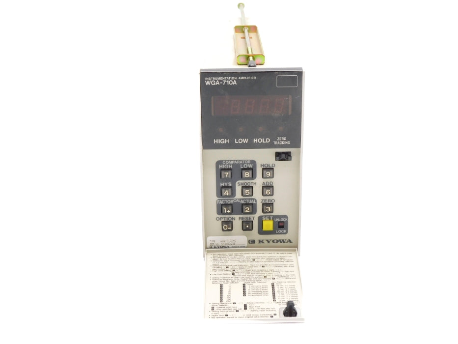 KYOWA WGA-710A-0 (AS PICTURED) NSNP
