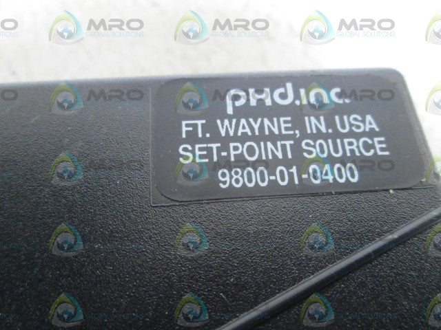 PHD SET-POINT MODULE 9800-01-0400 *NEW IN BOX*