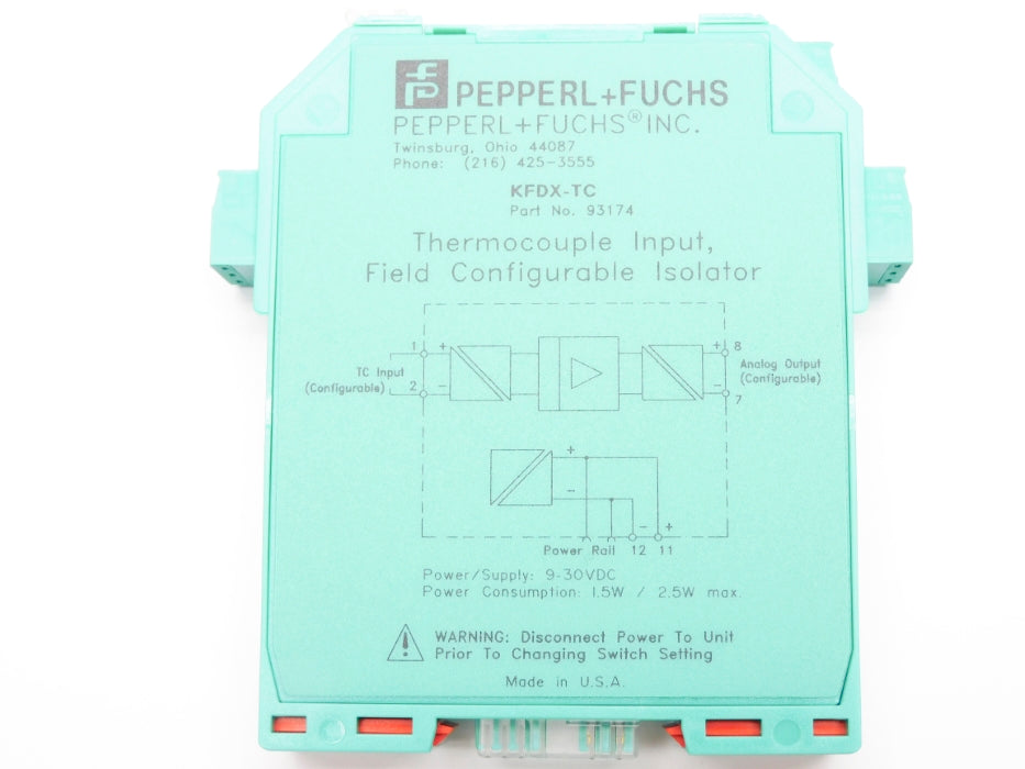PEPPERL+FUCHS KFDX-TC UNMP