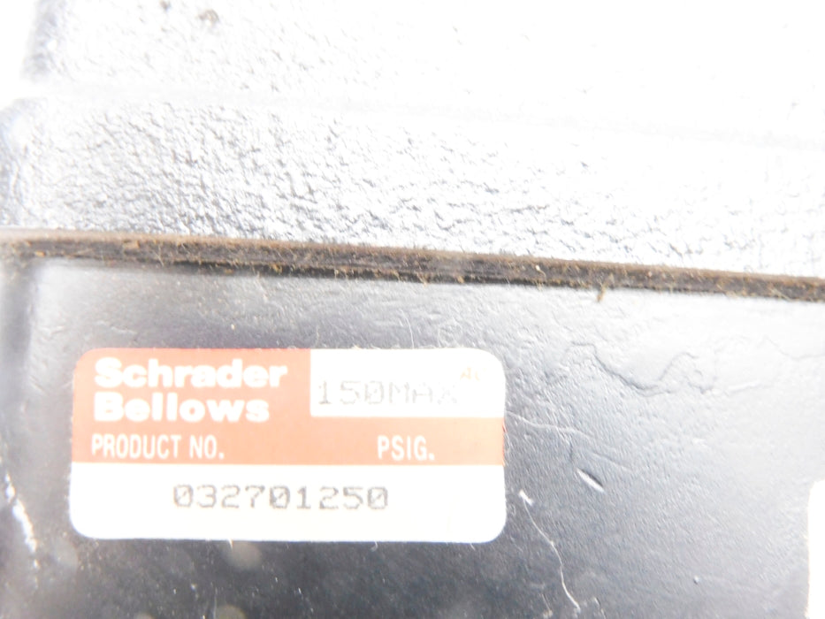SCHRADER BELLOWS 032701250 150PSIG (AS PICTURED) NSNP