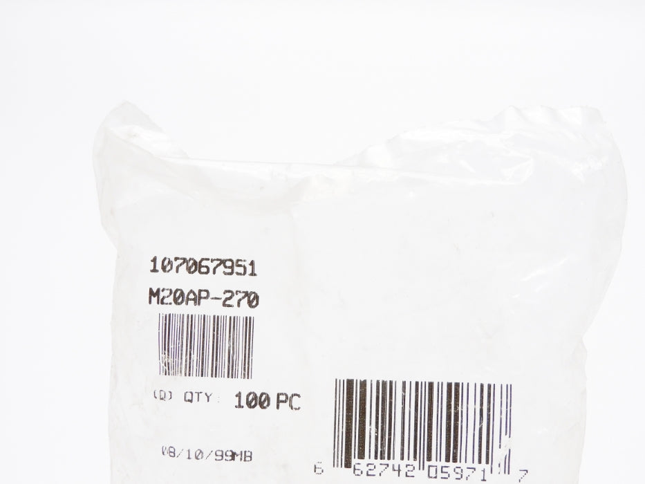 INDUSTRIAL MRO 107067951 M20AP-270 (PKG OF 100) NSMP