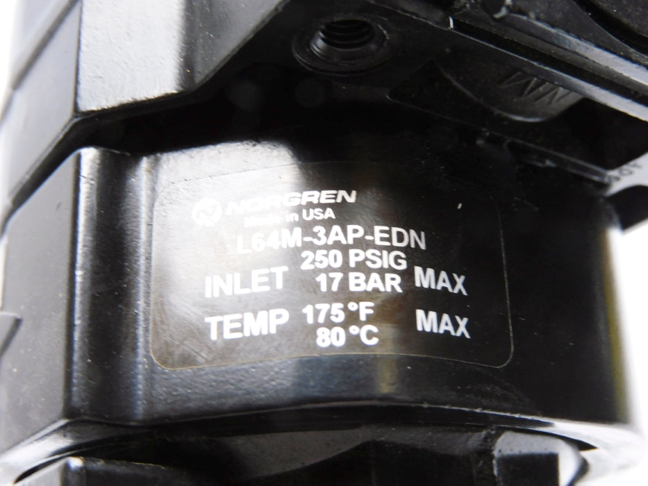 NORGREN L64M-3AP-EDN 250PSIG NSNP