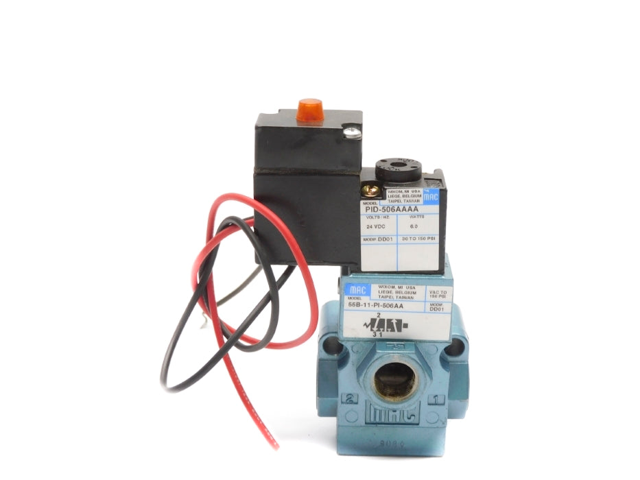 MAC 55B-11-PI-506AA 24VDC 150PSI UNMP