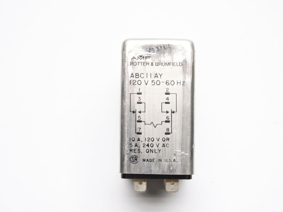 POTTER&BRUMFIELD ABC11AY 120V 10A NSNP