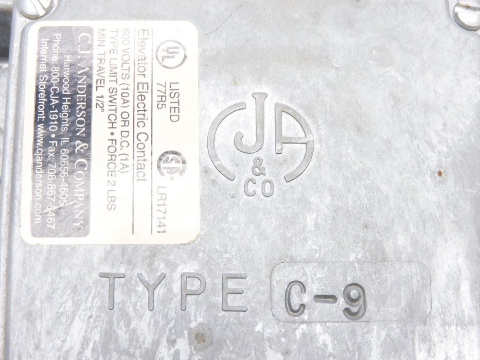 C.J. ANDERSON C-9 NSNP
