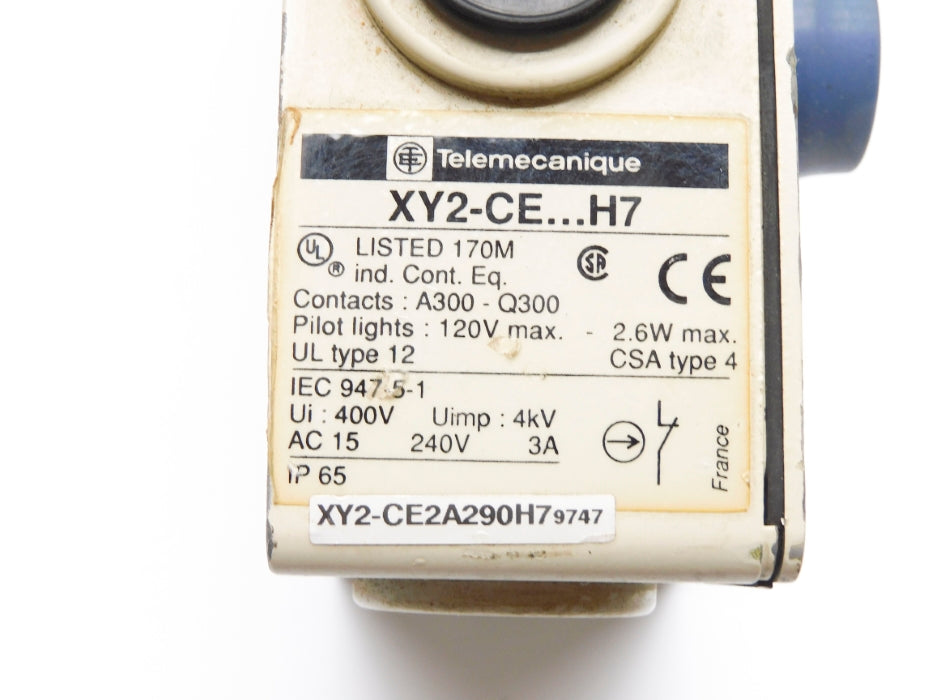 TELEMECANIQUE XY2-CE2A290H7 UNMP