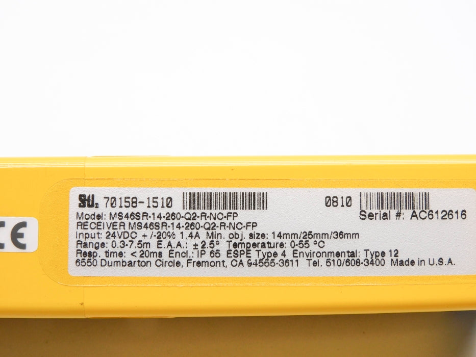 STI MS46SR-14-260-Q2-R-NC-FP 70158-1510 NSNP