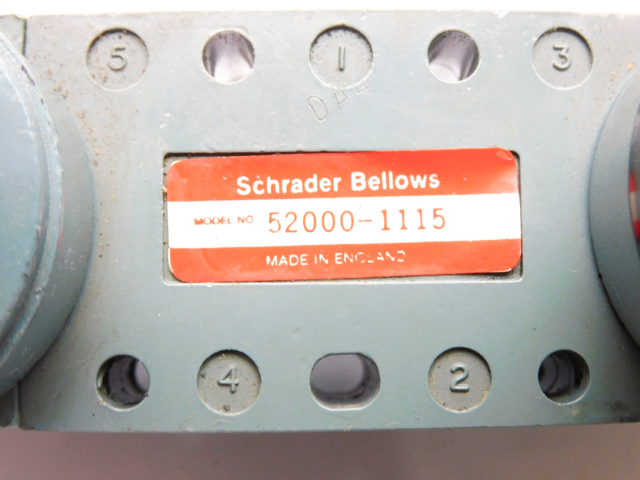 SCHRADER BELLOWS 52000-1115 120V (AS PICTURED) UNMP