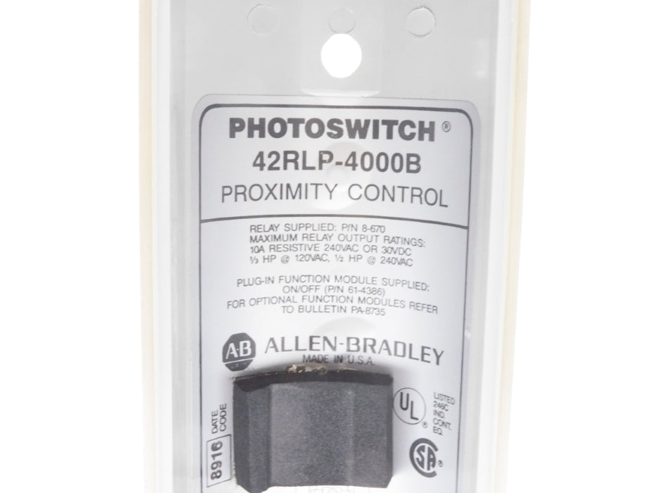 ALLEN BRADLEY 42RLP-4000B UNMP