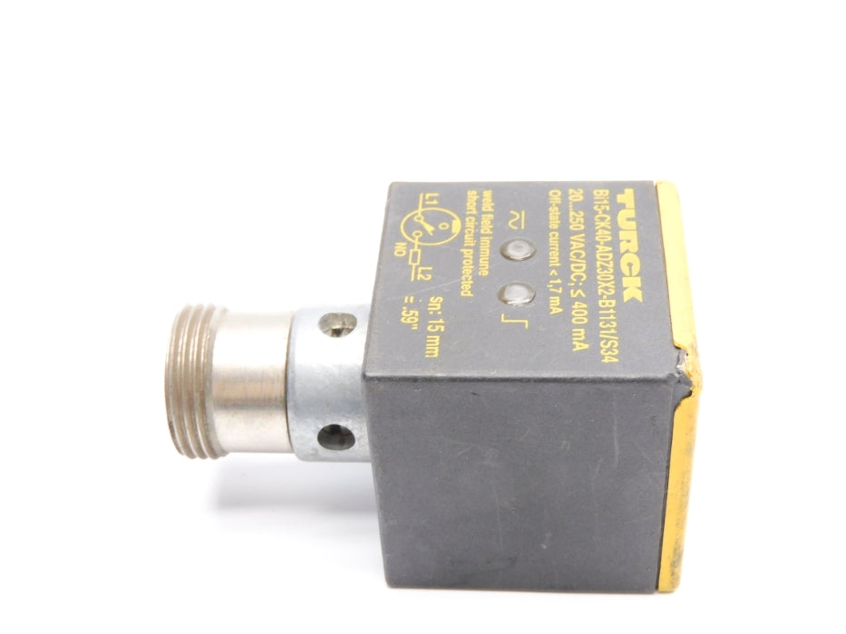 TURCK BI15-CK40-ADZ30X2-B1131/S34 (AS PICTURED) UNMP