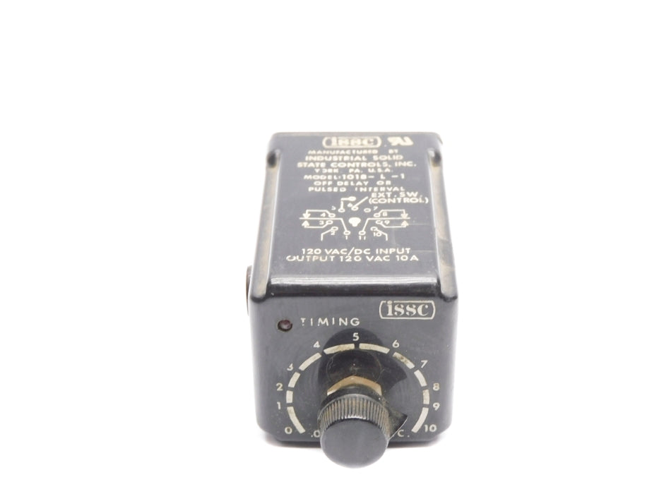ISSC 1018-L-1 0-10S 120VAC/DC UNMP