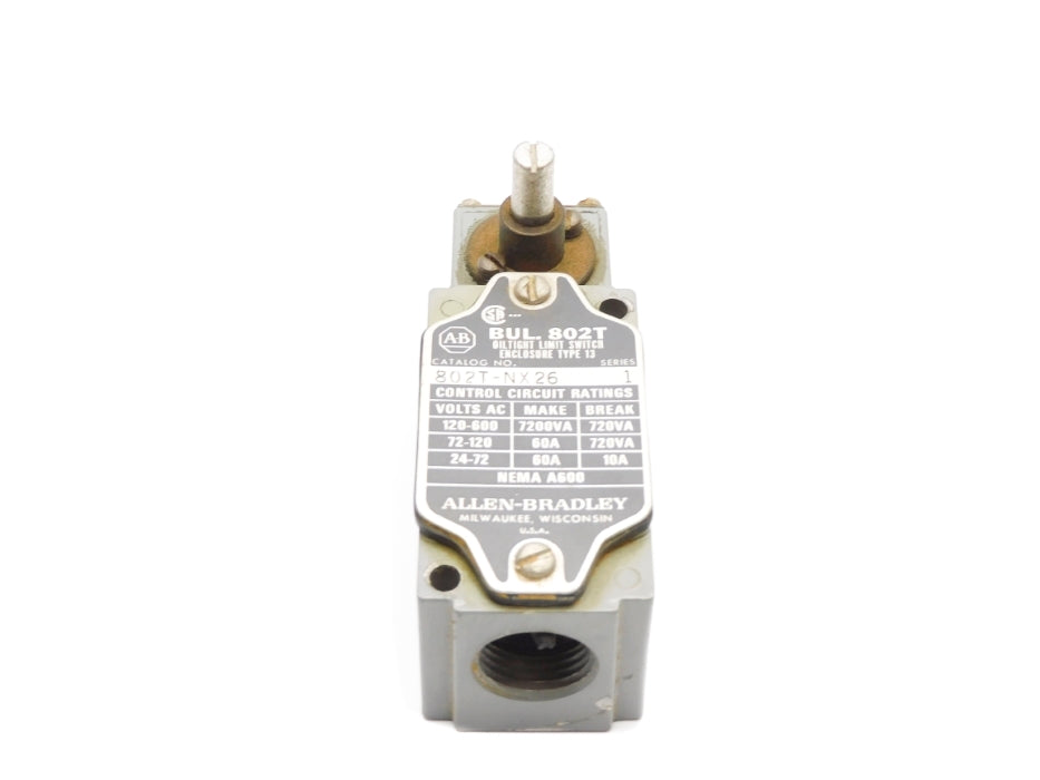 INDUSTRIAL SPARE PART 802T-NX26 SER. 1 120-600VAC 60A UNMP