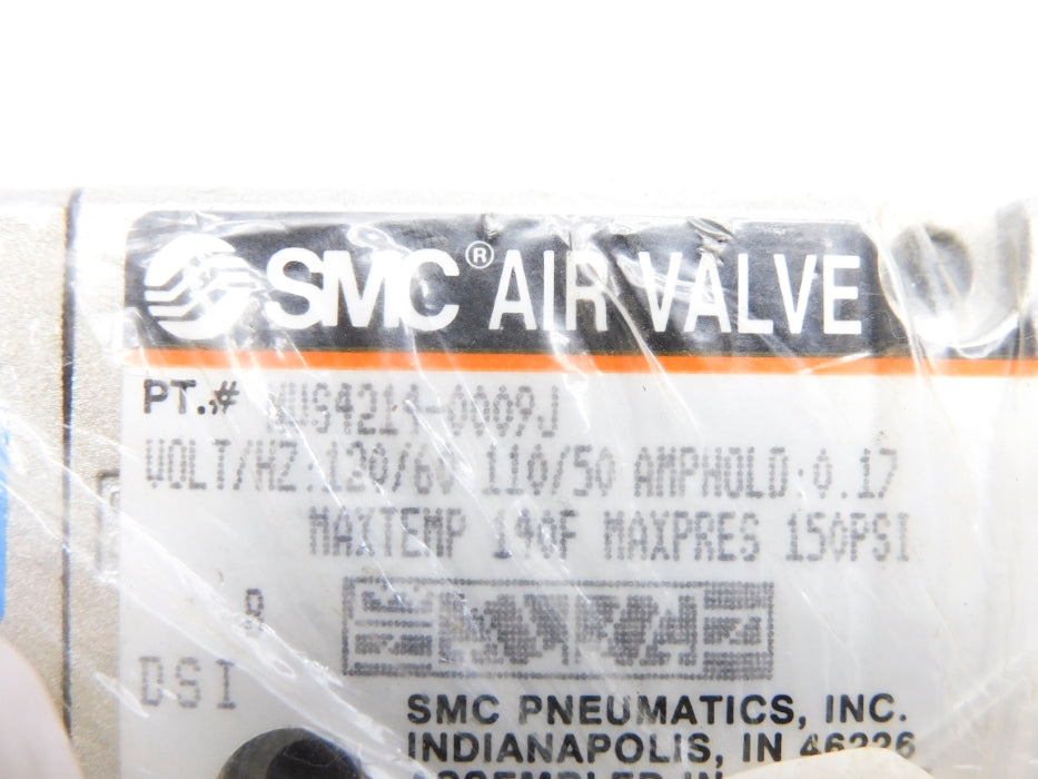 SMC NVS4214-0009J 120/110V 150PSI NSMP