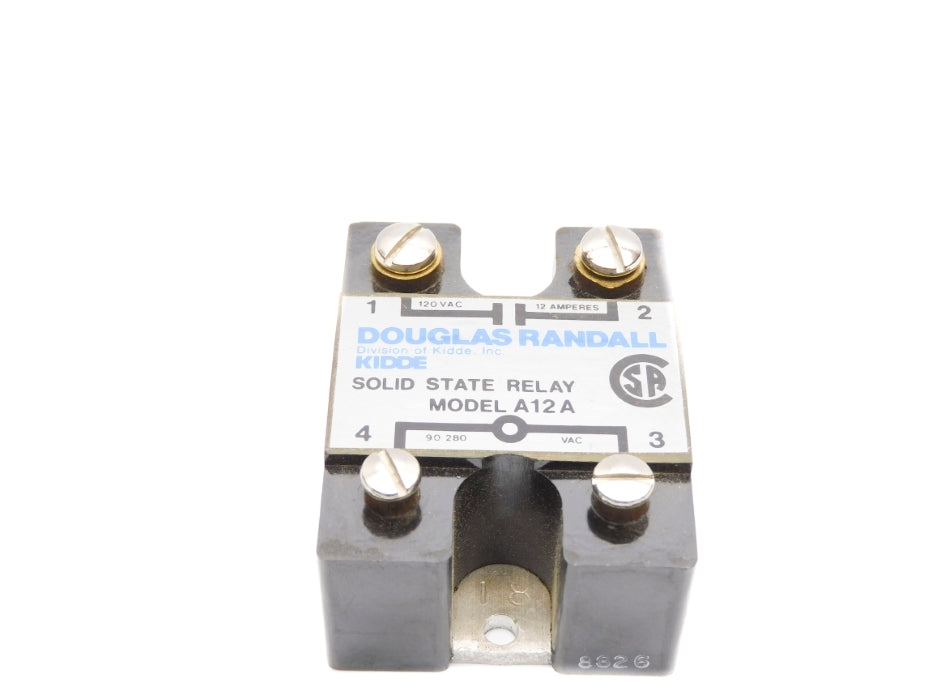 DOUGLAS RANDALL A12A 120VAC 12A NSNP