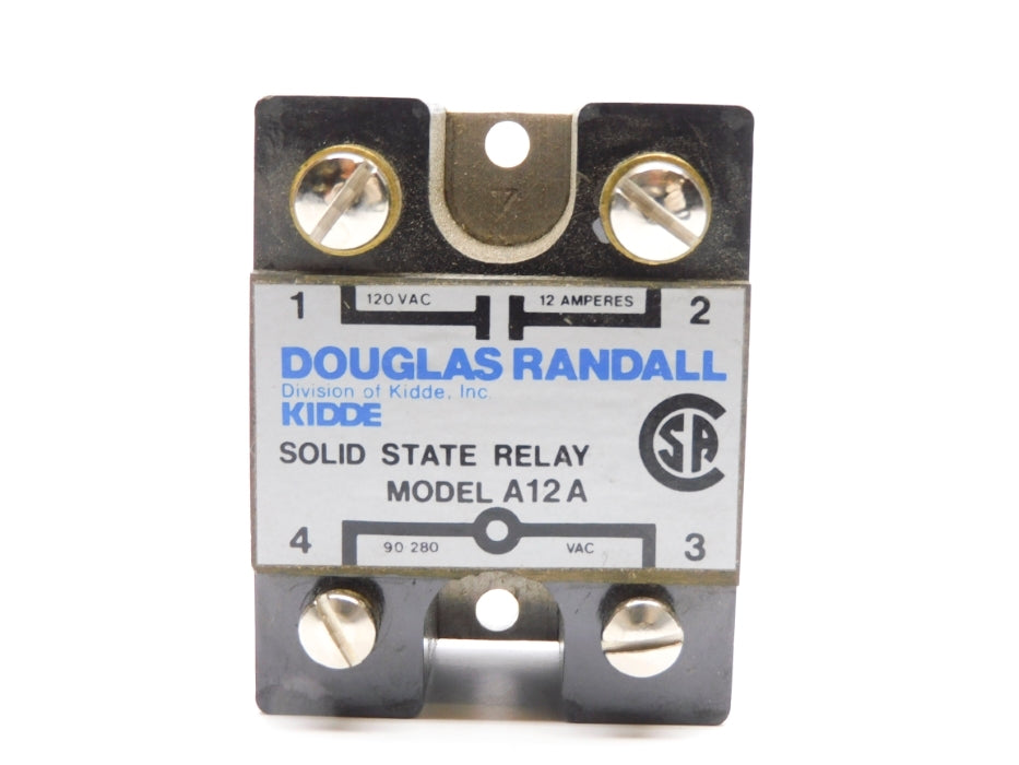 DOUGLAS RANDALL A12A 120VAC 12A NSNP