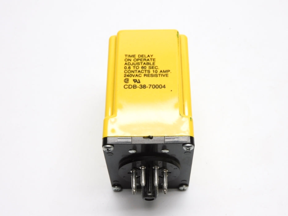 POTTER&BRUMFIELD CDB-38-70004 120VAC 10A 0.6-60S UNMP