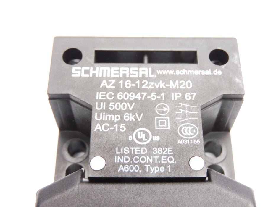 SCHMERSAL AZ16-12ZVK-M20 (NO KEY) NSNP