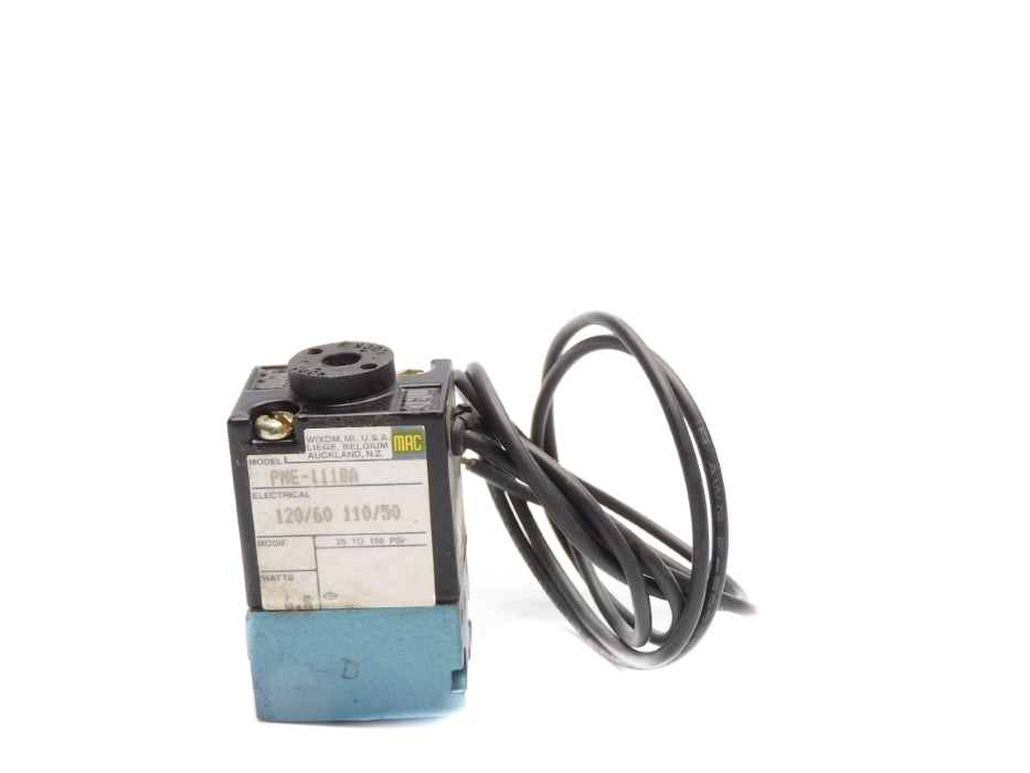 MAC PME-111BA 110/120V 25-150PSI UNMP