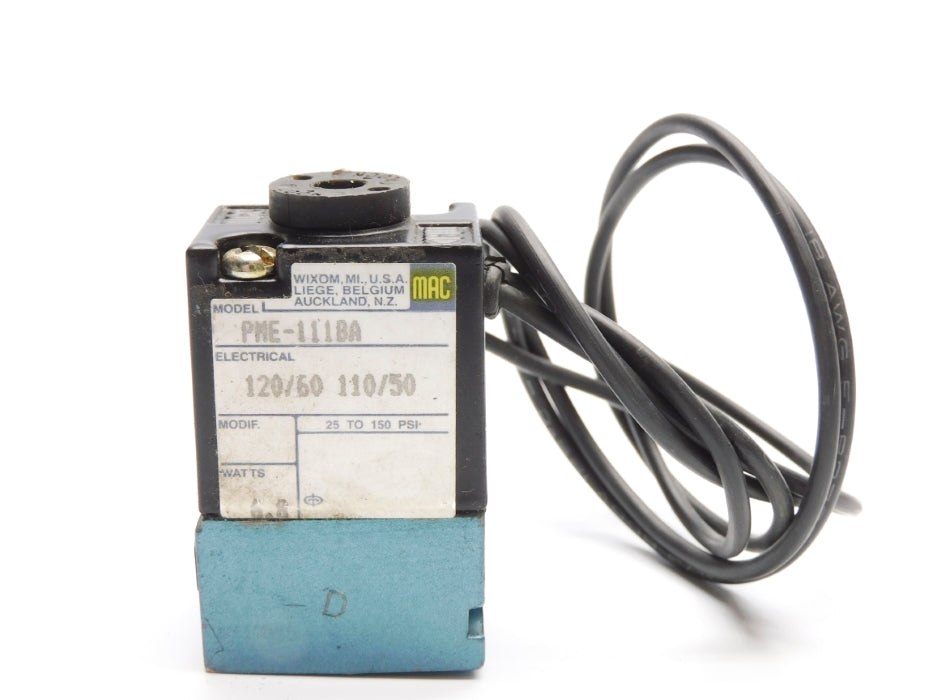 MAC PME-111BA 110/120V 25-150PSI UNMP