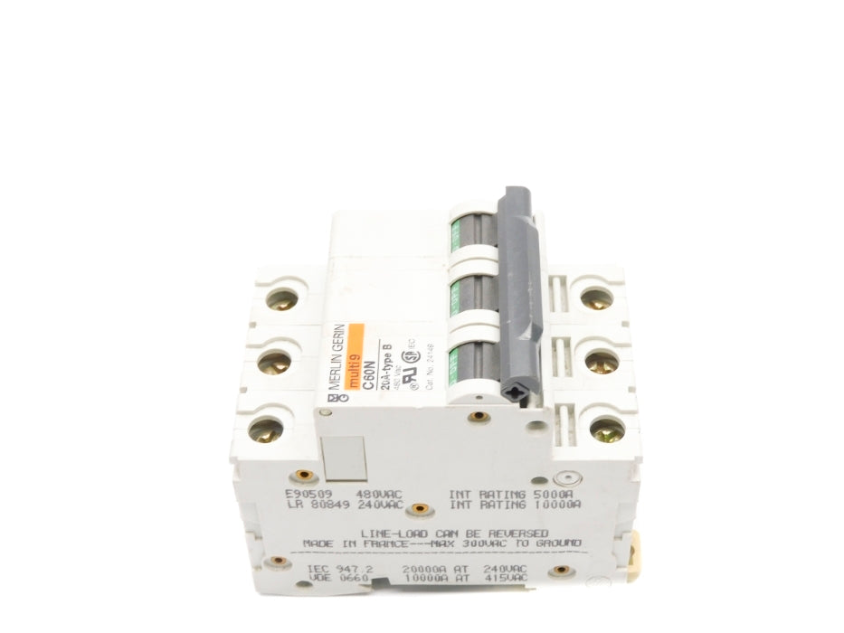 MERLIN GERIN C60N-20A 24149 480VAC UNMP