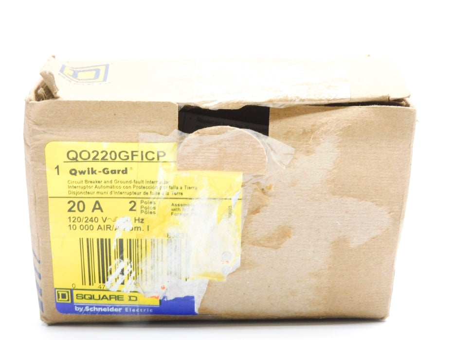 SQUARE D QO220GFICP 20A 120/240V NSMP