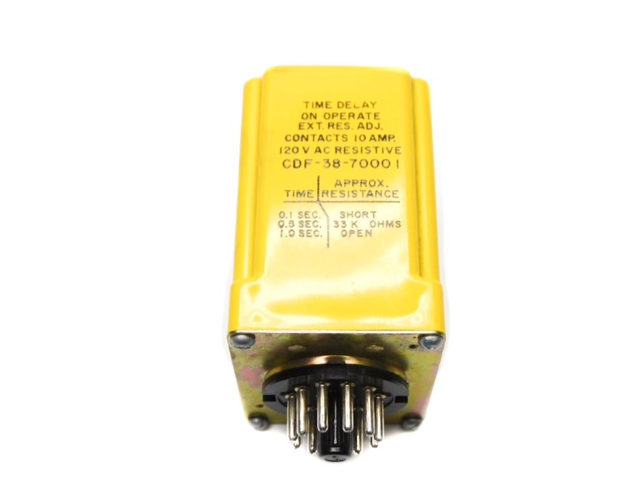 POTTER&BRUMFIELD CDF-38-70001 0.1-0.5-1.0S 120VAC NSMP