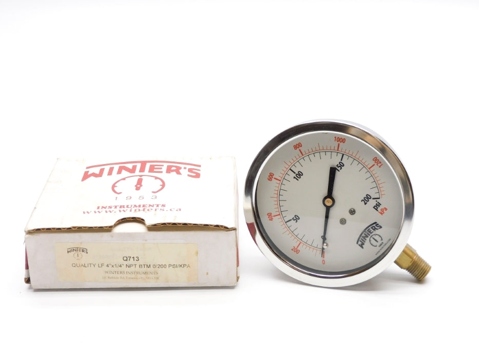 WINTERS Q713 0/200PSI NSMP