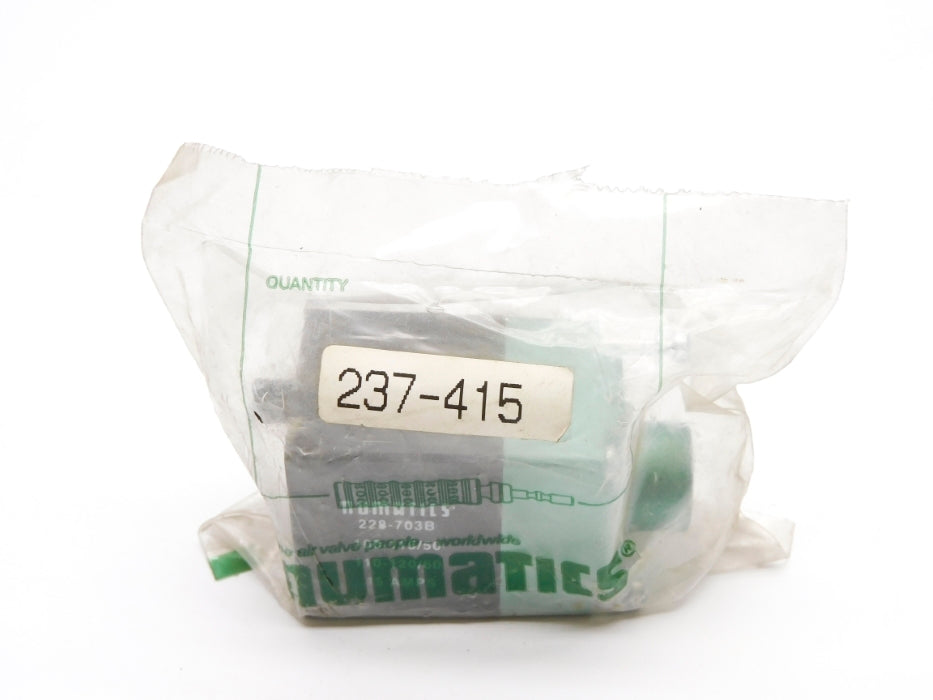 NUMATICS 237-415 100-115/110-120V .15A NSMP