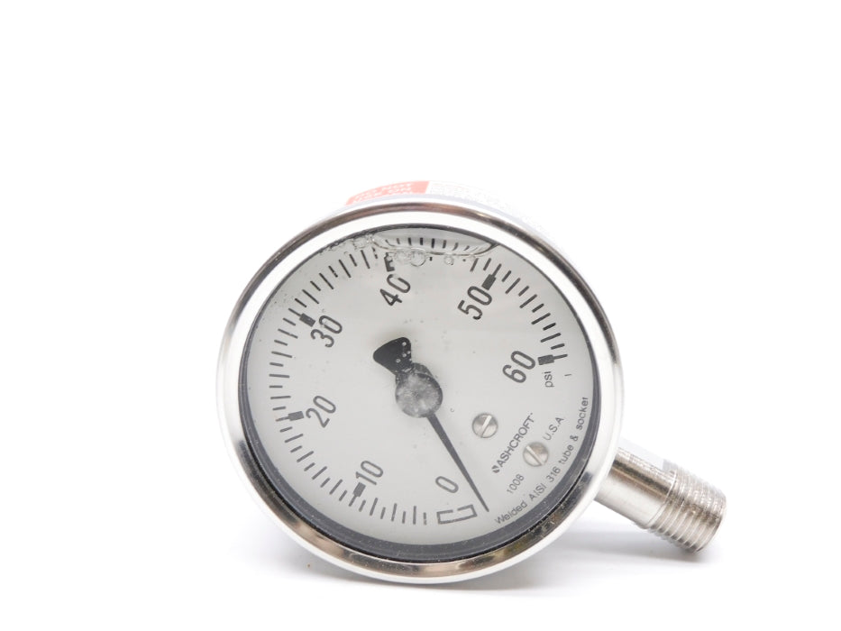ASHCROFT 631008SL02L60# 60PSI NSMP
