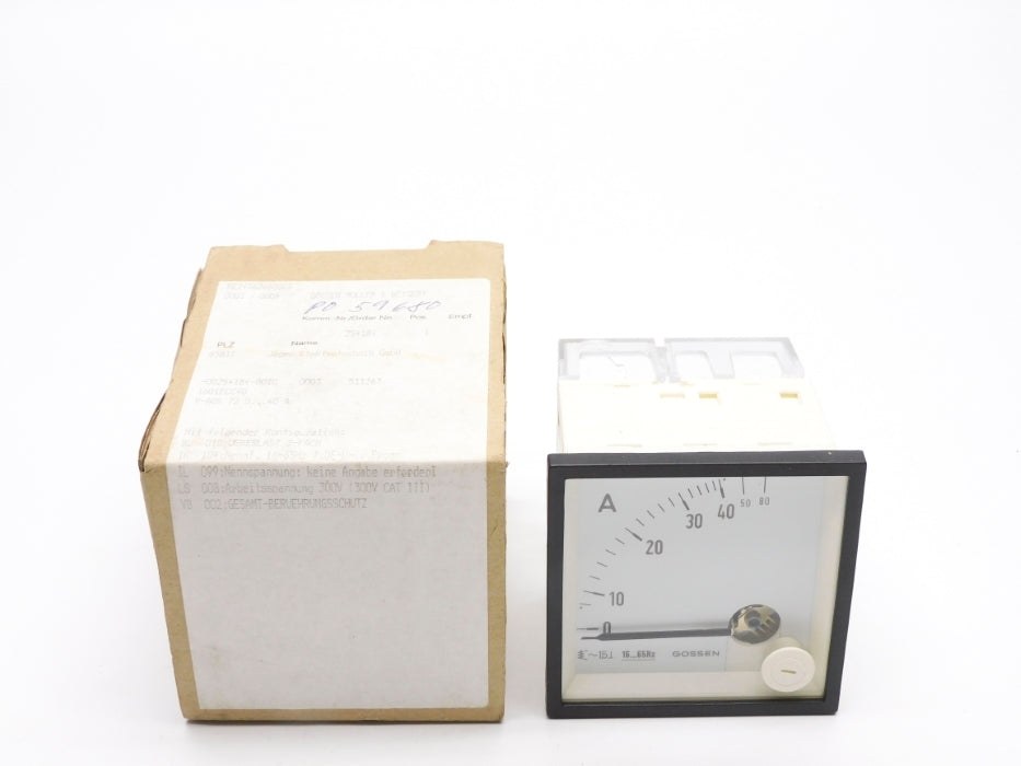 GOSSEN 1601ECC40 0-40A NSMP