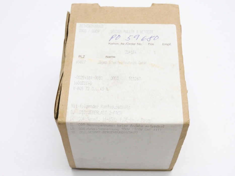 GOSSEN 1601ECC40 0-40A NSMP