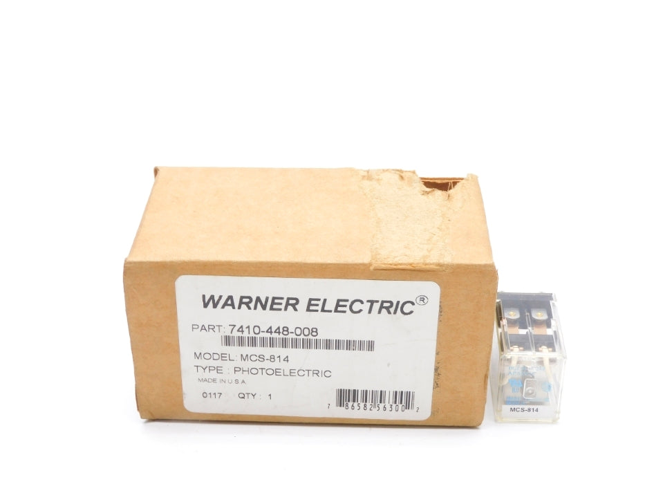 WARNER ELECTRIC 7410-448-008 MCS-814 24VDC 7A NSMP