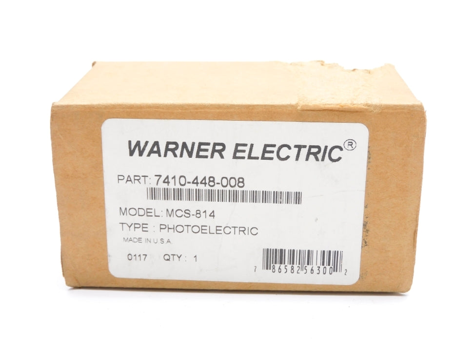 WARNER ELECTRIC 7410-448-008 MCS-814 24VDC 7A NSMP