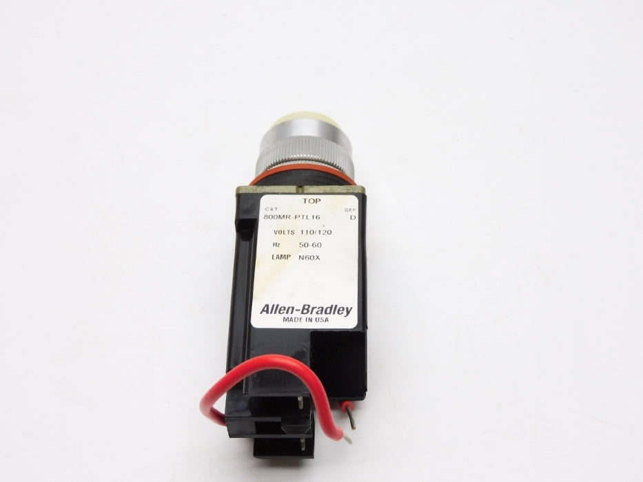 ALLEN BRADLEY 800MR-PTL16WK SER. D (WH) NSMP