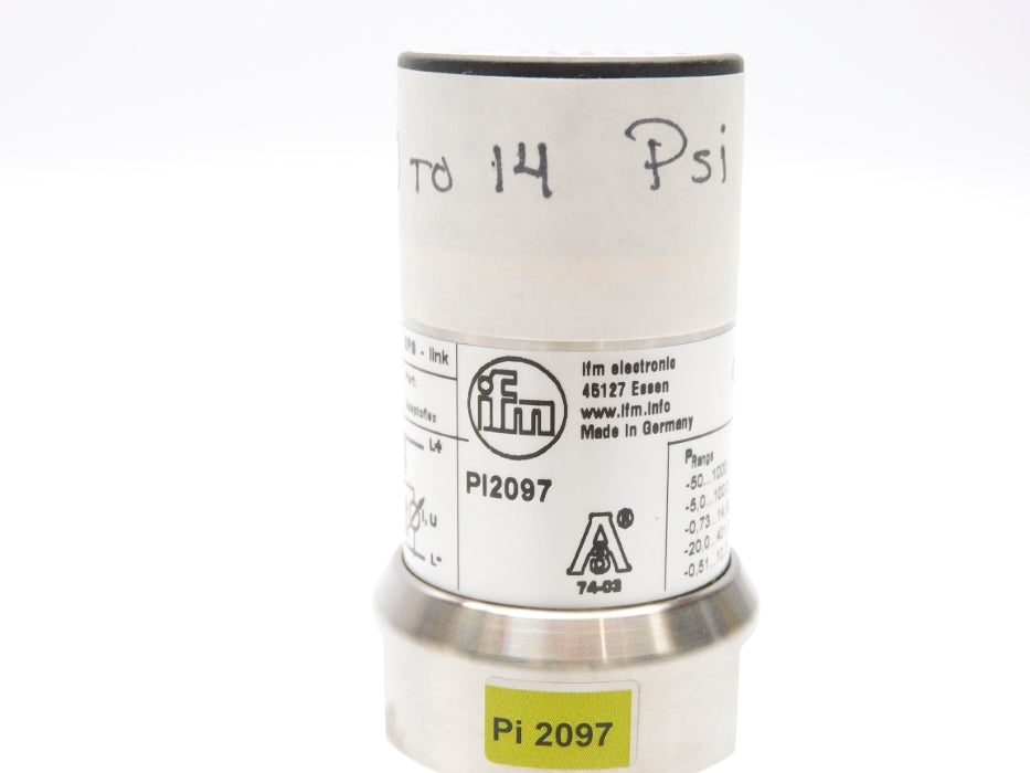 IFM EFECTOR PI-001BRES30-MFRKG/US//P PI2097 0-14PSI NSMP