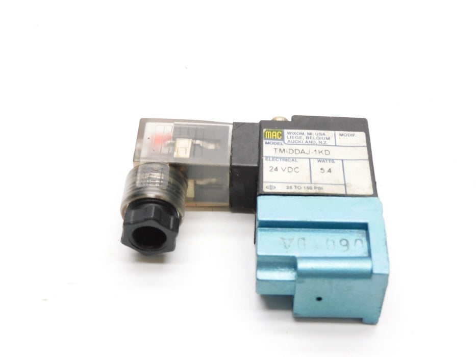MAC TM-DDAJ-1KD 24VDC 25-150PSI NSMP