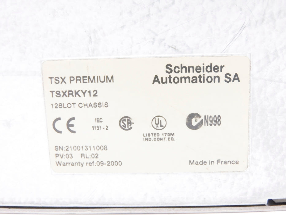 SCHNEIDER TSXRKY12 UNMP